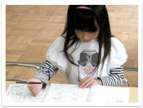 日曜学校の子どもたち